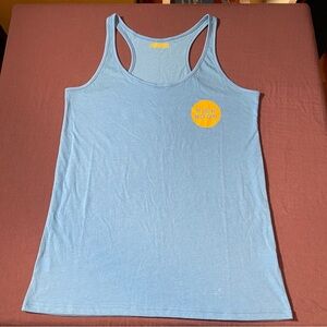 High Noon Tank Top Shirt in Light Blue - Size Large